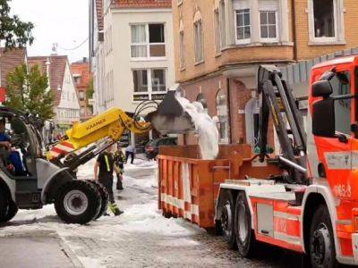 В Германии после августовского града вывели снегоуборочные машины - unn.com.ua - Украина - Киев - Германия