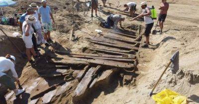 Длиной 20 метров. В Сербии шахтеры случайно обнаружили 1700-летнюю лодку из Римской империи (фото) - focus.ua - Украина - Сербия - Белград - Рим - Римская Империя