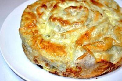 Этот вкус вас покорит: рецепт пирога "Заливной лаваш" с мясным фаршем и сыром - hyser.com.ua - Украина