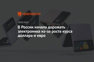 Денис Кусков - В России начала дорожать электроника из-за роста курса доллара и евро - championat.com - Россия