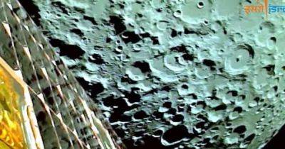 Историческая миссия: индийский космический корабль сделал потрясающие снимки поверхности Луны (фото) - focus.ua - Украина - Индия