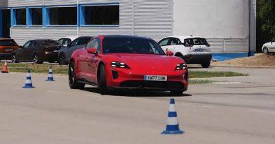 Porsche Taycan - Электромобиль Porsche Taycan удивил экспертов отточенной управляемостью (видео) - focus.ua - Украина