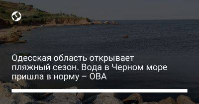 Олег Кипер - Одесская область открывает пляжный сезон. Вода в Черном море пришла в норму – ОВА - liga.net - Украина - Одесса - Одесская обл. - Белгород