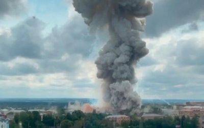 Появилось видео со взрывом на заводе под Москвой - korrespondent.net - Москва - Россия - Украина