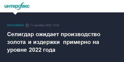 Селигдар ожидает производство золота и издержки примерно на уровне 2022 года - smartmoney.one - Москва