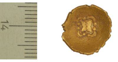 Капля золота, упавшая на землю. В Германии нашли кельтскую монету из легенд (фото) - focus.ua - Украина - Италия - Германия - Находка