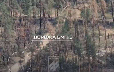 Азов показал уничтожение пяти российских БМП - korrespondent.net - Россия - Украина - Херсон