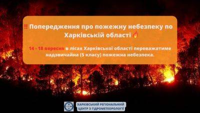 Синоптики предупредили о чрезвычайной опасности на Харьковщине до конца недели - objectiv.tv - Харьковская обл. - Харьков