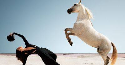 Кендалл Дженнер - Стелла Маккартни - Stella Maccartney - Кендалл Дженнер показала опасный трюк верхом на лошади в рекламе бренда Stella McCartney - focus.ua - Украина - Франция