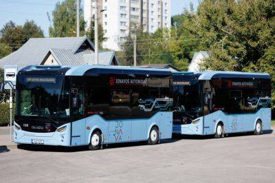 Крупнейшая инвестиция в новый и экологический транспорт в истории «Jonavos autobusai» - obzor.lt - Литва