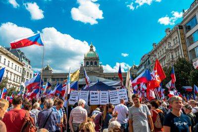 В Праге на антиправительственный митинг вышли тысячи человек - vinegret.cz - Украина - Киев - Вашингтон - Германия - Чехия - Брюссель - Прага