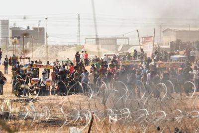 Беспорядки на границе с сектором Газа: ЦАХАЛ разогнал толпу - nashe.orbita.co.il