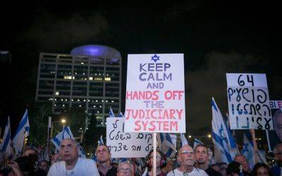 Биньямин Нетаниягу - На 37-й неделе митингов против судебной реформы ожидаются десятки тысяч человек - nashe.orbita.co.il - США - Тель-Авив