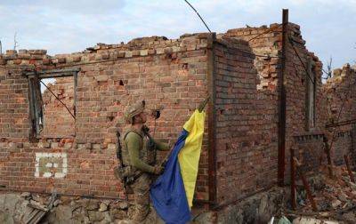 ВСУ подняли флаг Украины над освобожденной Андреевкой - korrespondent.net - Украина - Донецкая обл.
