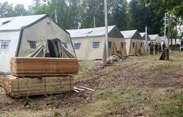 В лагере вагнеровцев под Осиповичами продолжают исчезать палатки - charter97.org - Украина - Белоруссия