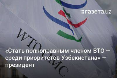 Шавкат Мирзиеев - «Стать полноправным членом ВТО — среди приоритетов Узбекистана» — президент - gazeta.uz - Узбекистан - Нью-Йорк