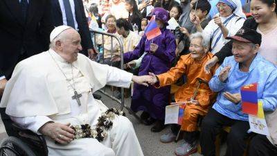 Франциск - Папа римский в Улан-Баторе - ru.euronews.com - Россия - Китай - Монголия - Улан-Батор