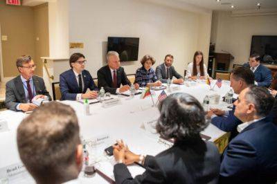 Гитанас Науседа - Президент Литвы встретился в Нью-Йорке с инвесторами из США - obzor.lt - США - Литва - Нью-Йорк - Нью-Йорк