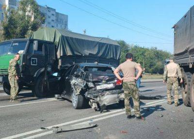 В Луганске произошло ДТП с участием оккупантов: подробности - видео - vchaspik.ua - Россия - Украина - Луганск