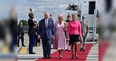 Камилла - Элизабет Борн - король Чарльз III (Iii) - Король Чарльз III и его супруга Камилла прибыли с трехдневным визитом во Францию - fakty.ua - Украина - Англия - Франция - Париж