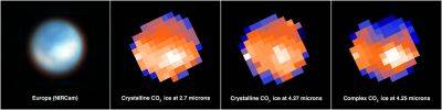 Телескоп Джеймса Уэбба отыскал углекислый газ на спутнике Юпитера — один из важнейших «ингредиентов» жизни - itc.ua - Украина - Мариуполь - шт. Нью-Йорк - Европа
