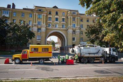 В Киевском районе объекты водоотведения готовят к отопительному сезону - objectiv.tv