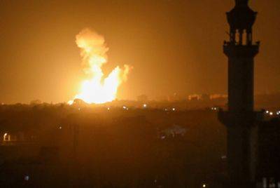 ЦАХАЛ нанес удар беспилотниками и артиллерией в секторе Газа - nashe.orbita.co.il - Израиль