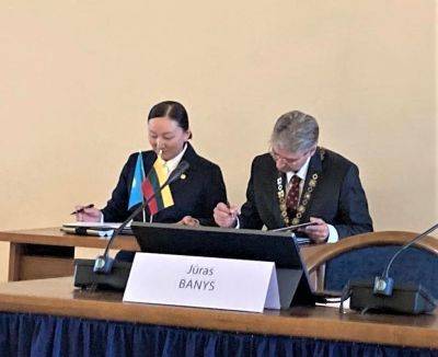 Академии наук Казахстана и Литвы подписали меморандум о сотрудничестве - obzor.lt - Бельгия - Казахстан - Италия - Германия - Литва