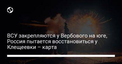 Александр Тарнавский - ВСУ закрепляются у Вербового на юге, Россия пытается восстановиться у Клещеевки – карта - liga.net - Россия - Украина - Запорожская обл. - Донецкая обл.