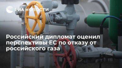 Дипломат Логвинов: ЕС не сможет в скором времени отказаться от российского газа - smartmoney.one - Россия - Европа