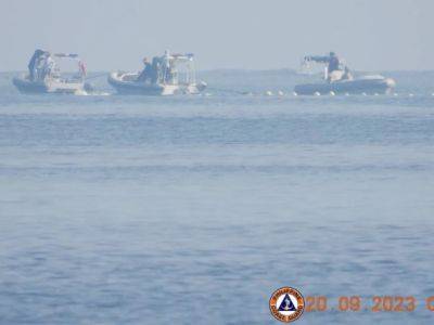 Береговая охрана Филиппин заявляет, что "успешно удалила" барьер возле спорного рифа - unn.com.ua - Китай - Украина - Киев - Филиппины