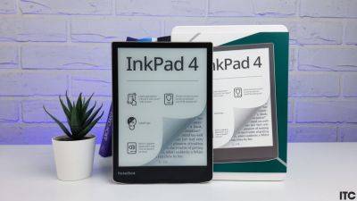 Обзор PocketBook InkPad 4: 7,8-дюймовый ридер с защитой от воды, режимом Dark Mode и динамиком - itc.ua - Украина
