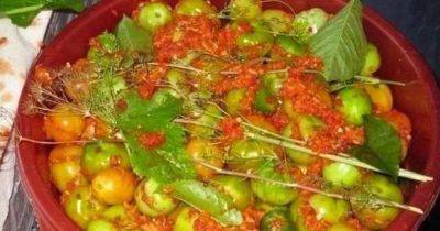 Зеленые помидоры по-грузински: рецепт ароматной и аппетитной закуски - focus.ua - Украина