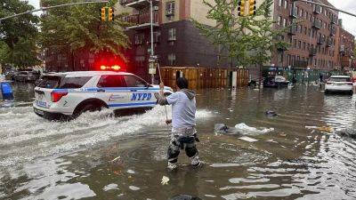 Наводнение в Нью-Йорке - ru.euronews.com - Нью-Йорк - Нью-Йорк