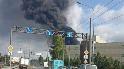 В Санкт-Петербурге горит нефтебаза - pravda.com.ua - Санкт-Петербург
