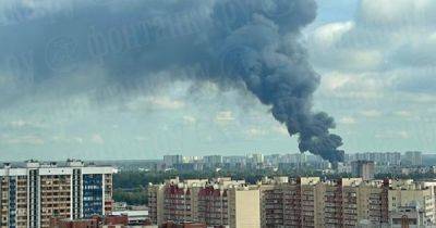 В Санкт-Петербурге вспыхнул масштабный пожар на нефтебазе - dsnews.ua - Россия - Украина - Санкт-Петербург