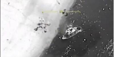 ВСУ уничтожили вражеский катер в Черном море вместе с оккупантами — видео - nv.ua - Россия - Украина - Черное Море - Вмс