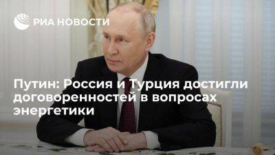 Владимир Путин - Реджеп Тайип Эрдоган - Путин: в вопросах энергетики РФ и Турция достигли договоренностей с обеих сторон - smartmoney.one - Россия - Сочи - Турция