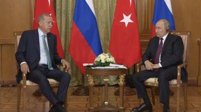 Владимир Путин - Реджеп Тайип Эрдоган - Путин на встрече с Эрдоганом заявил, что рф готова к переговорам по зерновой сделке - ru.slovoidilo.ua - Украина - Сочи - Турция