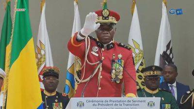Лидера военного переворота в Габоне объявили временным президентом страны - ru.euronews.com - Габон