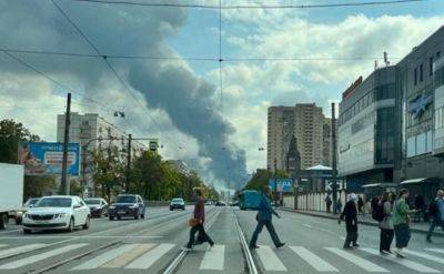 В Санкт-Петербурге горит нефтебаза - видео - vchaspik.ua - Россия - Украина - Санкт-Петербург