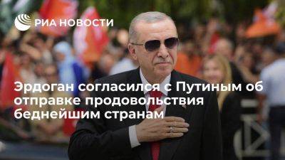 Владимир Путин - Реджеп Тайип Эрдоган - Эрдоган считает правильным замечание России об отправке зерна беднейшим странам - smartmoney.one - Россия - Сочи - Турция - Анкара