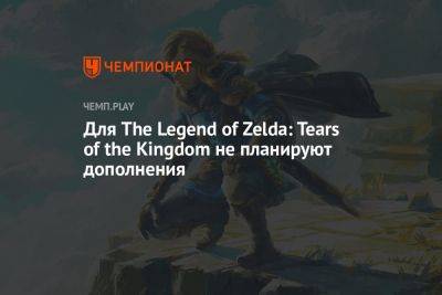 Для The Legend of Zelda: Tears of the Kingdom не планируют дополнения - championat.com