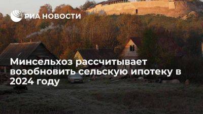 Дмитрий Патрушев - Дмитрий Патрушев сообщил о планах возобновить сельскую ипотеку в 2024 году - smartmoney.one - Россия