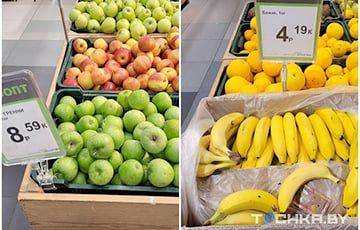 Яблоки в Беларуси стали вдвое дороже бананов - charter97.org - Белоруссия - Польша - Минск