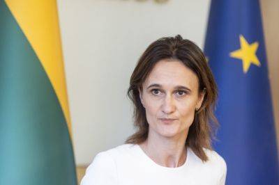 Виктория Чмилите-Нильсен - Завершается голосование на выборах главы Либерального движения Литвы - obzor.lt - Литва
