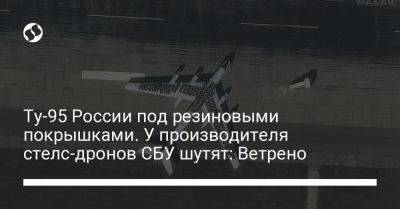 Ту-95 России под резиновыми покрышками. У производителя стелс-дронов СБУ шутят: Ветрено - liga.net - Россия - Украина - Саратов - Курск