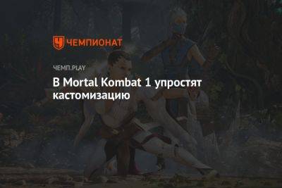 Ван Дамм - В Mortal Kombat 1 упростят кастомизацию - championat.com