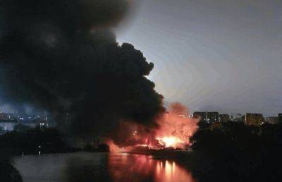 В Москве произошел масштабный пожар у здания Федеральной таможенной службы - vchaspik.ua - Москва - Россия - Украина