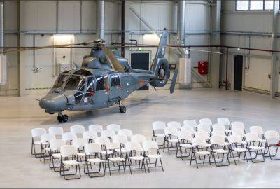 Арвидас Анушаускас - В Шяуляй открылся ангар, приспособленный для вертолетов Black Hawk - obzor.lt - Литва - county Black Hawk - штат Алабама